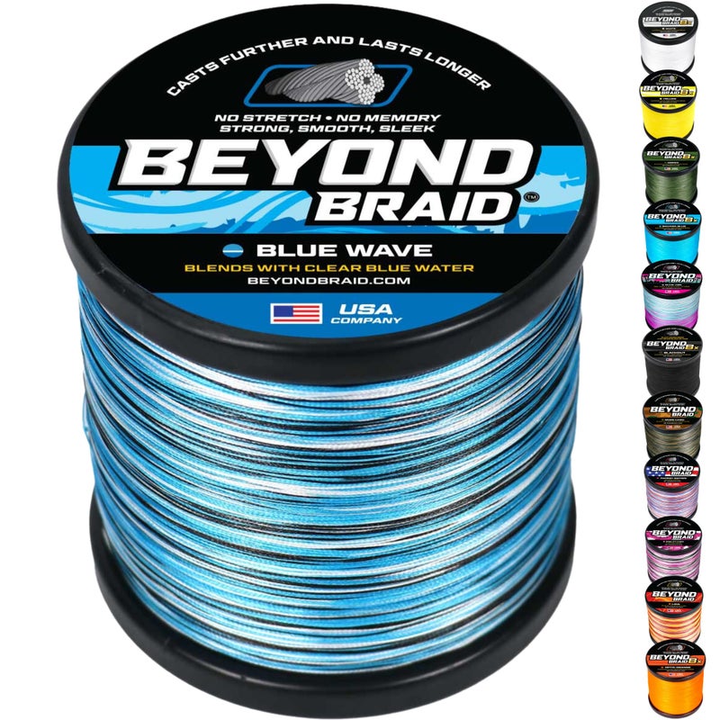Beyond Braid Blue Wave 300 Yards 8lb - Image 1